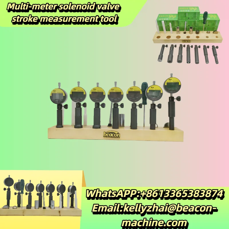 

G6-17 Автомобильный инструмент для измерения хода электромагнитного клапана, мультиметр для инжектора Common Rail