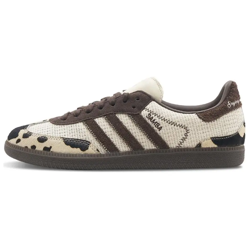Adidas Notitle x Samba OG Cow Print Unisex Sneakers Brown ID6024: Una Evaluación Detallada para Corredores y Amantes del Estilo Urbano