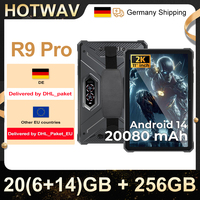HOTWAV R9 Pro 20GB(6+14) 256GB Rugged Tablets 20080mAh 20W 11\