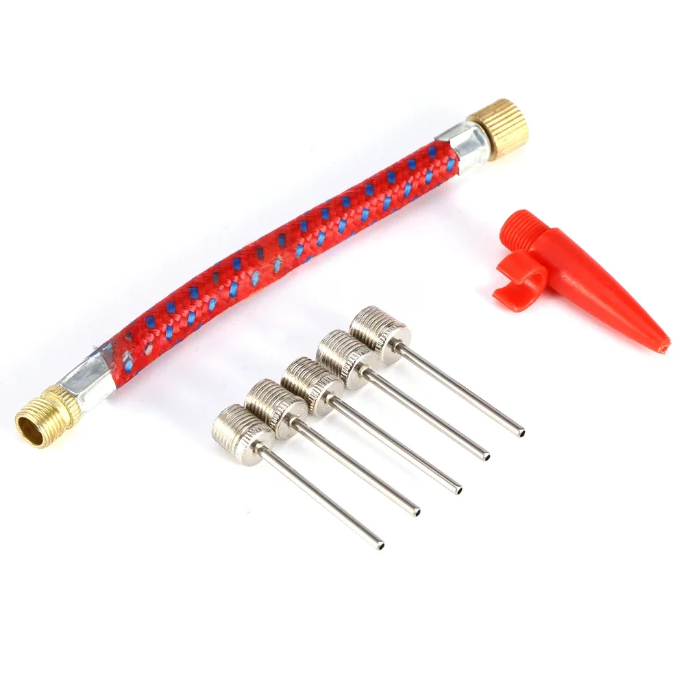 AliExpress Qiilu 7 Piece Inflating Needle Kits Needle Hose Sports Ball Basketball Football Volleyball Bike Tire Tube Inflator Kit Air Pump Tools