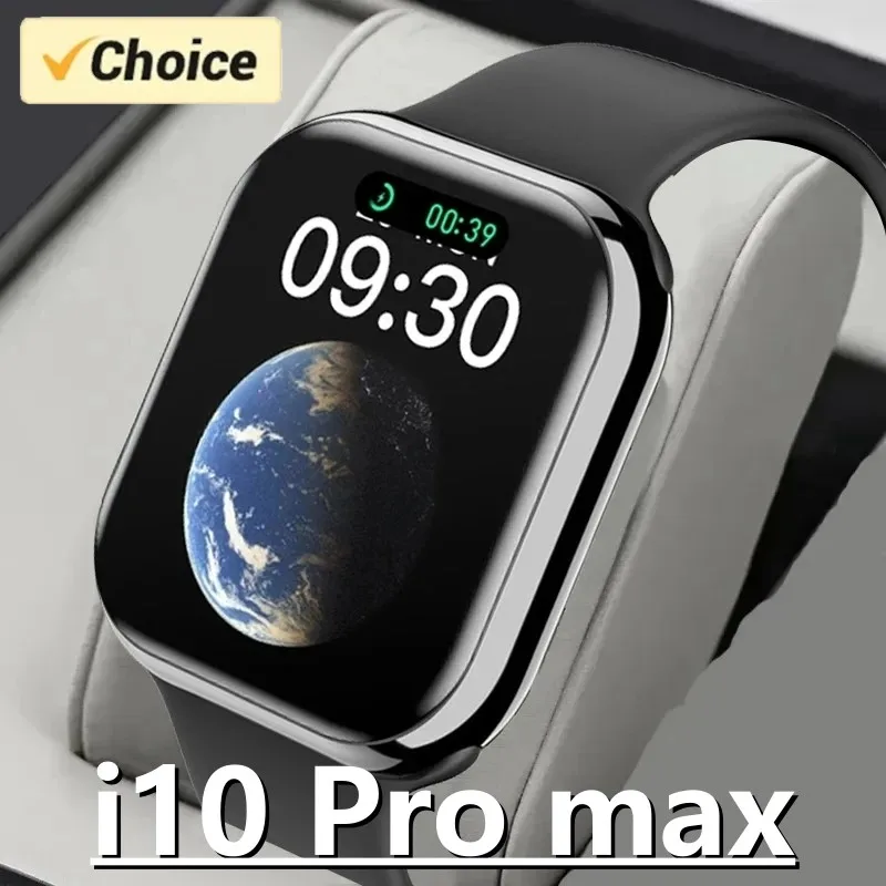 Smart Watch I10 Pro Max Answer Call Sport Fitness Tracker Custom Dial Smartwatch Men Women Gift for Apple Phone for Android IOS