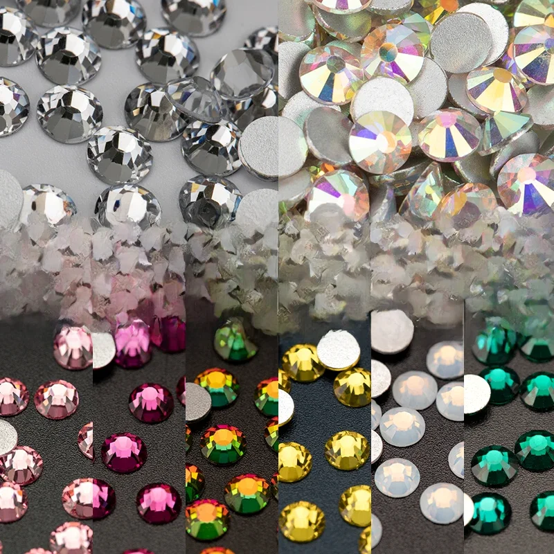 VDD Niet Hot Fix Plaksteen En Decoraties Kristal Nail Art Accessoires Nagelsticker DMC Glitter Steen Diamant DIY - afbeelding 2