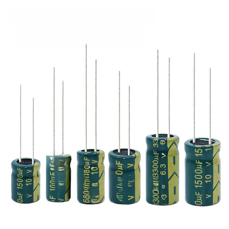 10V 16V 25V 35V 50V 400V Kondensator aluminiowy wysokiej częstotliwości o niskim ESR 100UF 220UF 330UF 470UF 680UF 1000UF 1500UF 2200UF 3300UF — zdjęcie 2