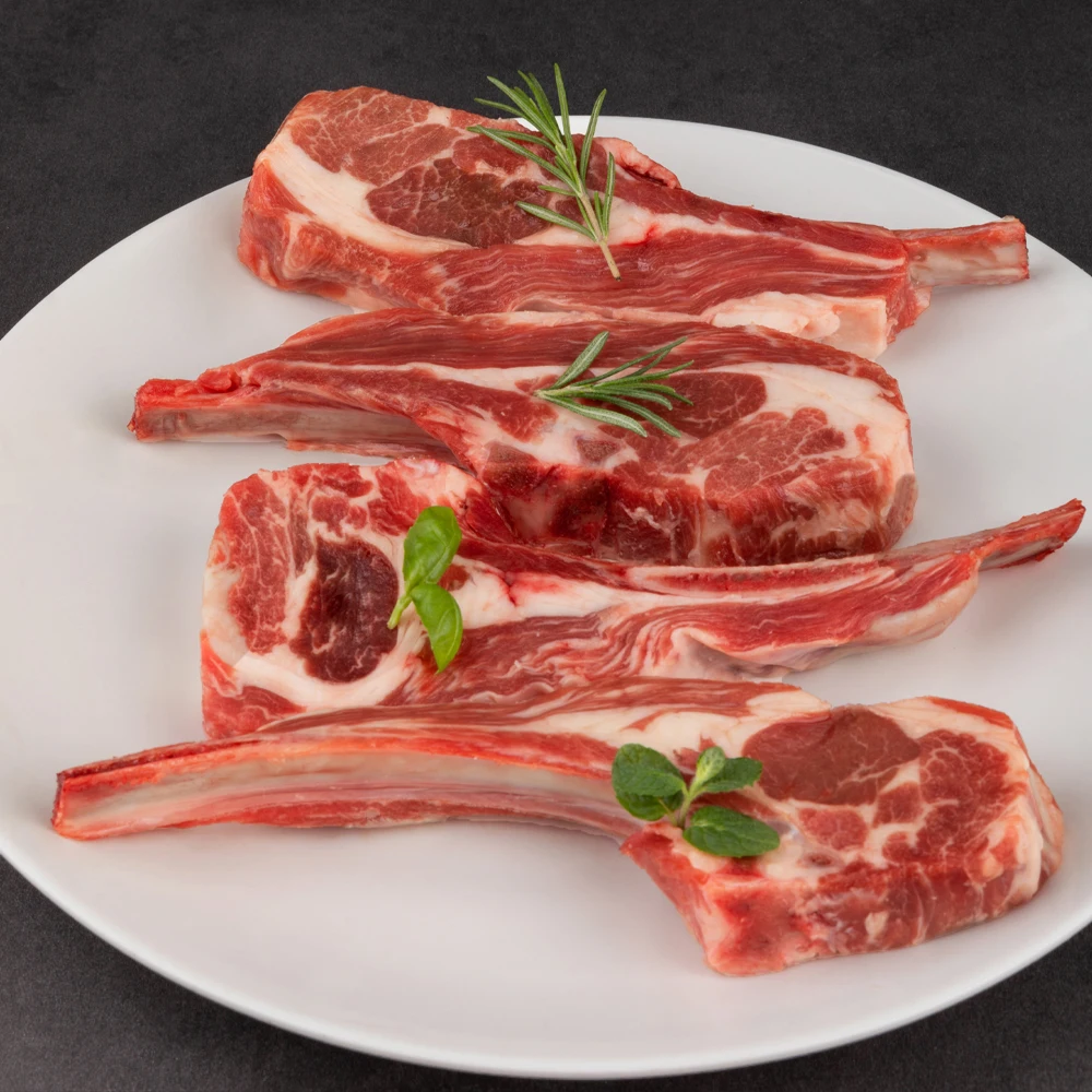 힐링프레시 프리미엄 호주산 양갈비 프렌치랙 숄더랙 1kg 양고기 어린양 캠핑 집들이 바베큐용 썸네일 4
