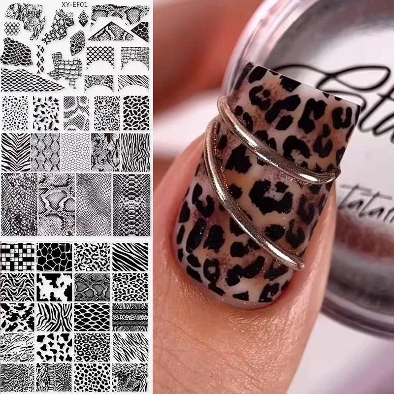 Nail Art Zebra Design - Neue Tier Bild Schlange Leopard Nagel