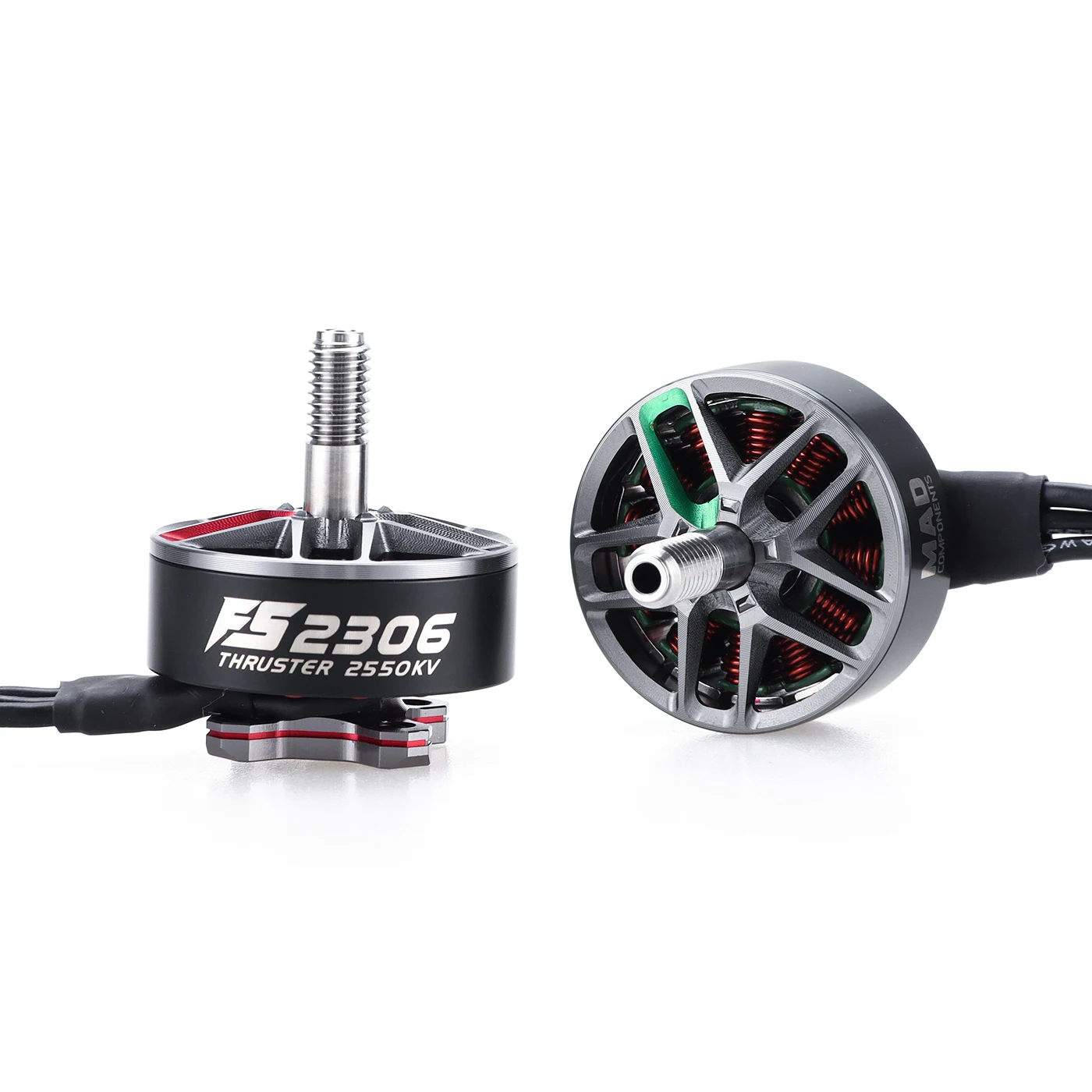 MAD FS 2306 스러스터 FPV 드론 모터, 1750KV-6S, 2550KV-4S, 1960KV-6S