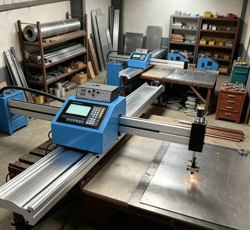 Portable CNC Plasma Cutting Machine 1.5*3.0m 1.5*2.5m Cnc Flame Gas Cutting Machine for Metal Carbon Stainless Steel Cutting