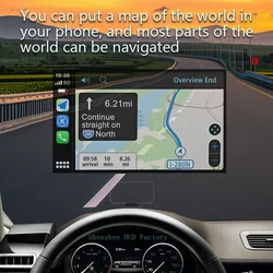 HUD navigator;Split HUD;speedometer,altimeter;Wireless CarPlay/Hicar/Android Auto Screen mirroring;2-3 meters of aerial imaging