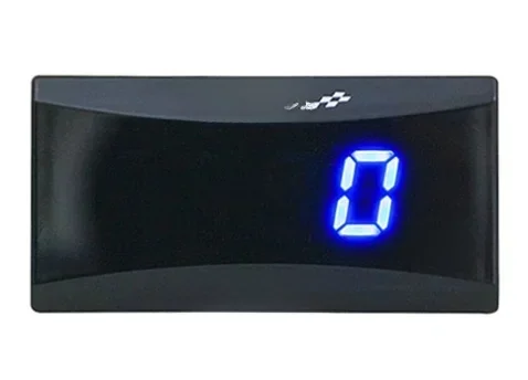 Koso Mini miernik obrotów Cyfrowy kwadratowy wyświetlacz LCD Tachometr Tachometr Miernik z uchwytem — zdjęcie 2