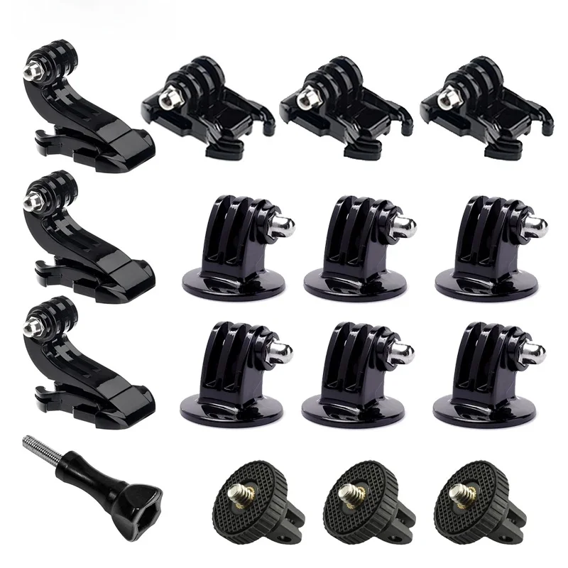 Vis de Base d'adaptateur pour GoPro 13 12 11 10 9 8 SJCAM AKASO DJI Action 6 5 4 NANO Insta360 X5 X4 X3 GO 3, accessoires de caméra d'action