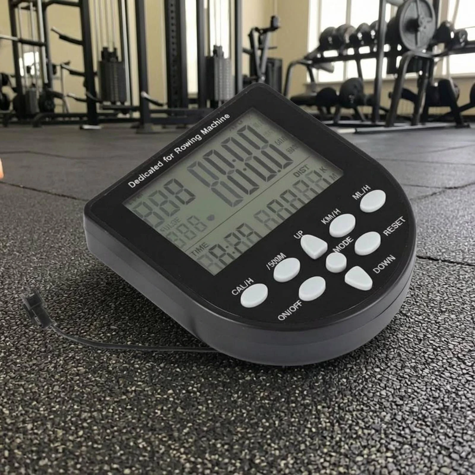 Rowing Machine Counter Monitor Fitness Machine Communication Standard Compatible Rowing Display App Connected Digital Display