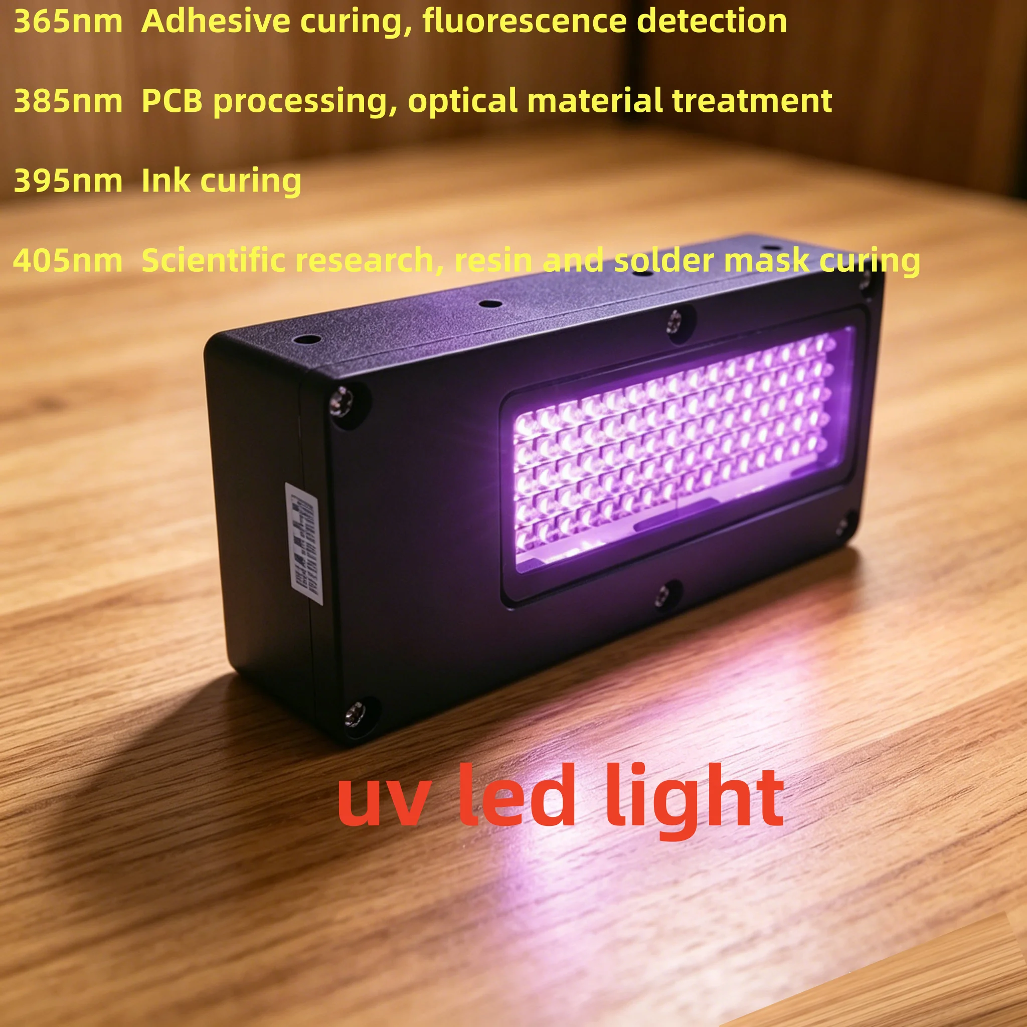 180W 395NM UV lamp for LED blue light for UV digital inkjet printers Ricoh GH2220 UV inkjet printer LED curing light