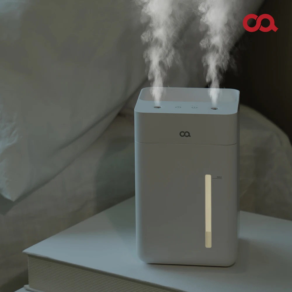 [OA] SenseS Dual Wireless Mini Humidifier 1L Office Desk Rechargeable USB one-room Ultrasonic Baby Humidifier Mood Light Humidifier