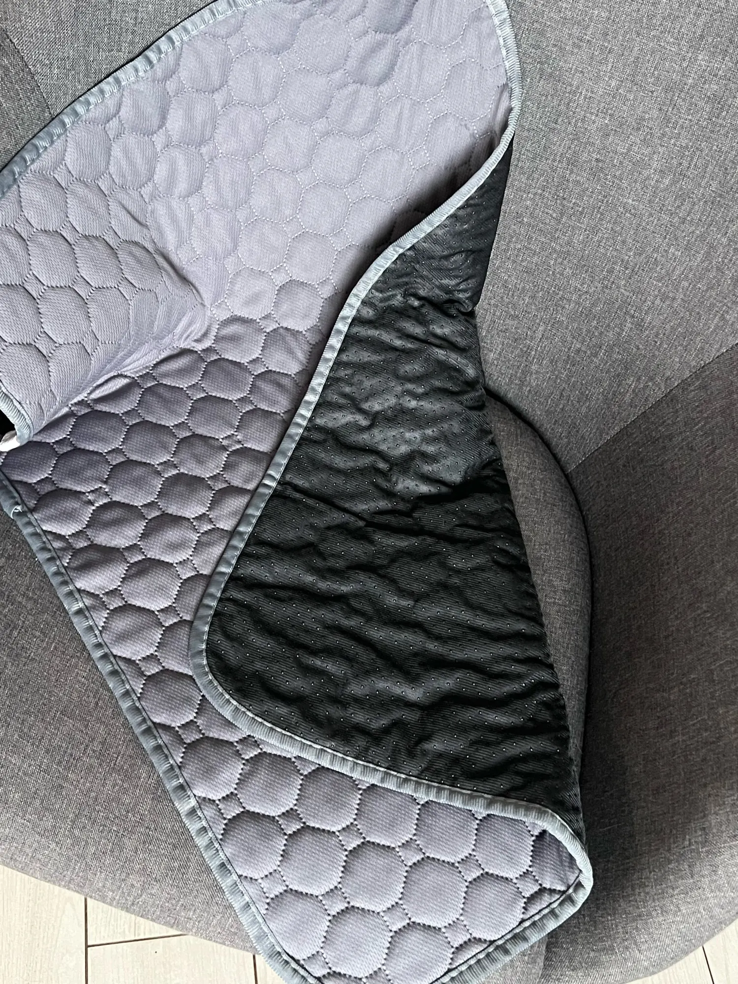 Customer review photo for Washable Reusable Dog Pee Pad