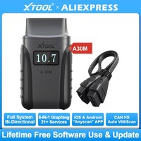 XTOOL A30M Anyscan Hot Version Update From A30 A30D Full System All Car 23 Service OBD2 Bluetooth Diagnostic Tool Bi-directional