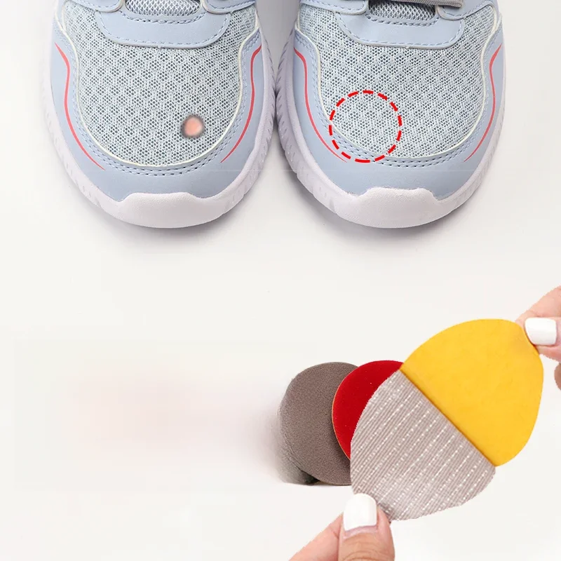Naszywki na buty sportowe Naprawa wampirów Wkładki do butów Naszywka Trampki Ochraniacz na piętę Plaster samoprzylepny Naprawa butów Produkty do pielęgnacji stóp na piętach — zdjęcie 2