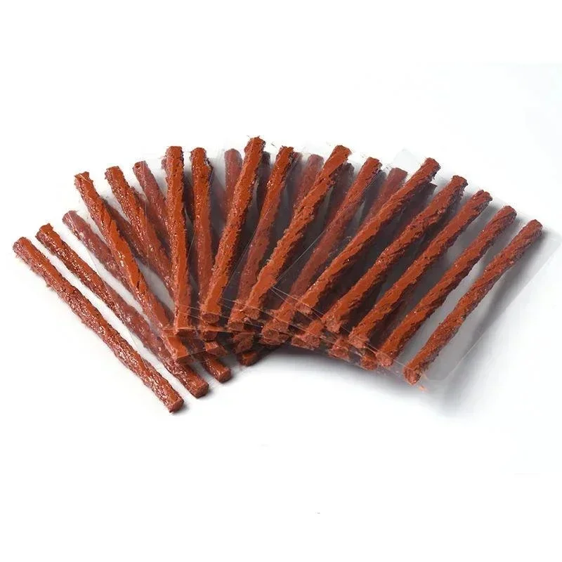 AliExpress NONE Tubeless Tire Repair Kit for Road & MTB Bikes - Rubber Plugs, Bacon Strips & Insertion Tool for Puncture Fixes