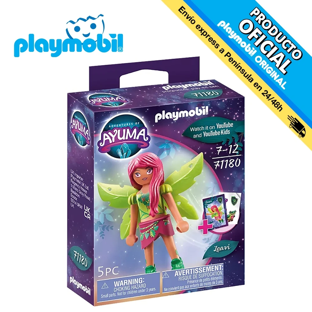 Playmobil Ayuma - Forest Fairy Levi, 71180, original, toys, boys, girls, gifts, collector, figures, dolls, shop, with box, new, man, woman, official license