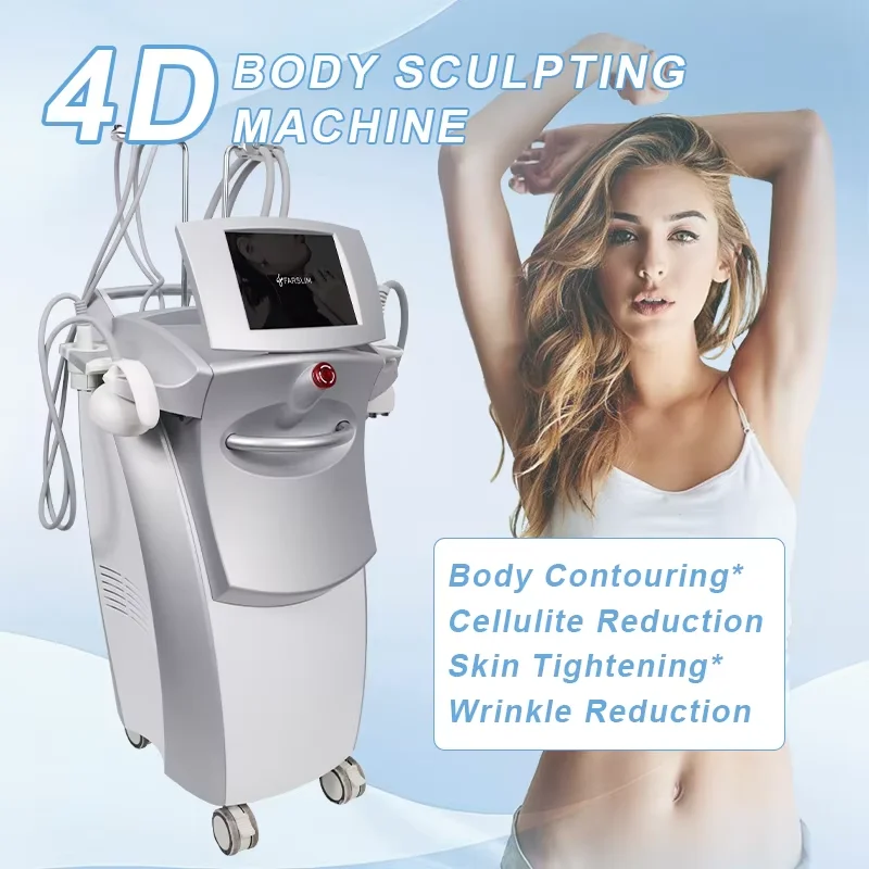 4D Venus Legacy 4 in 1 Negative Pressure Inner Roller Body Slimming Machine Vera Roller Skin Tightening Lymphatic Drainage
