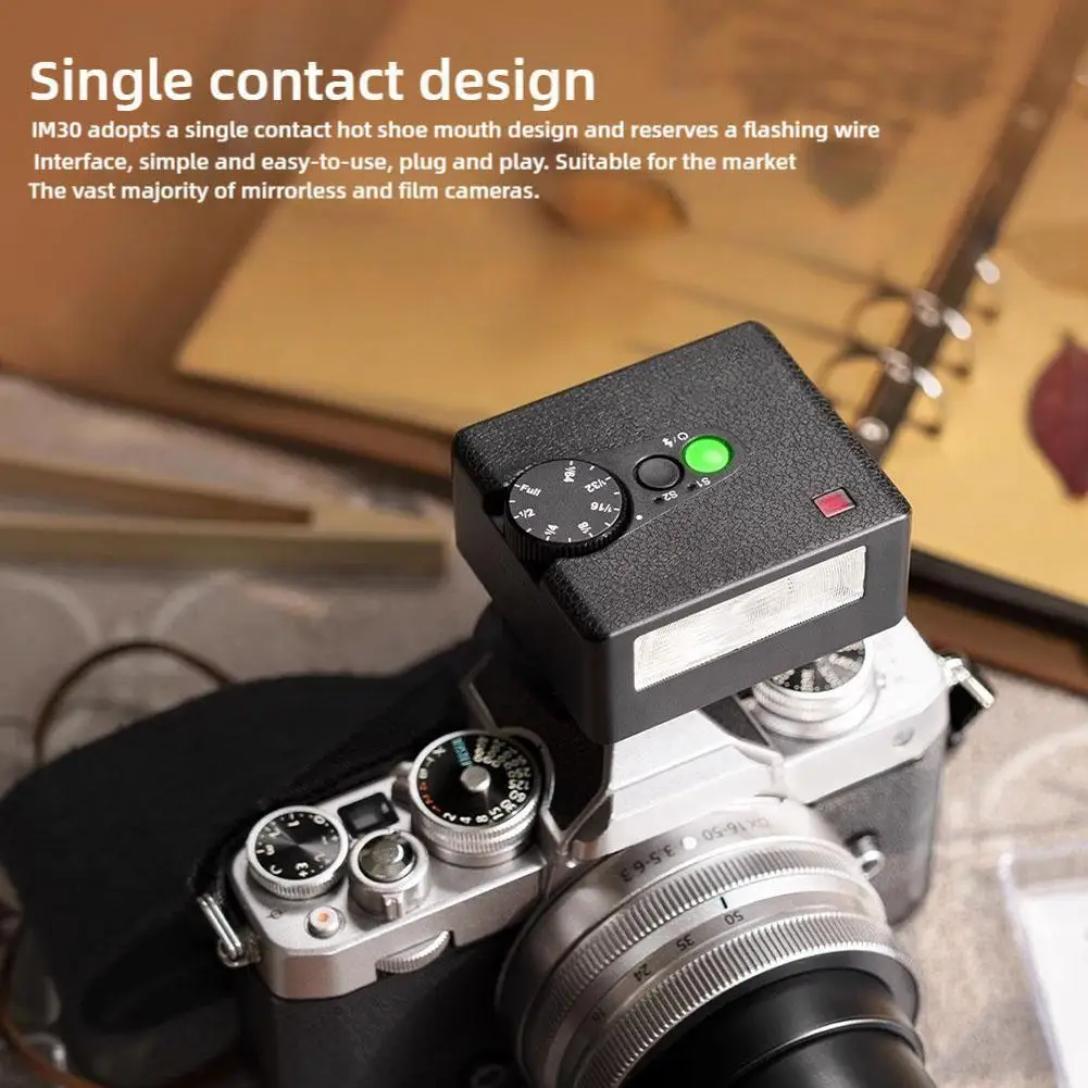 Portable Godox Mini Flash Manual Flash For Various Camera Models Output Levels 1/64 To Full For Godox IFlash Camera Outdoor