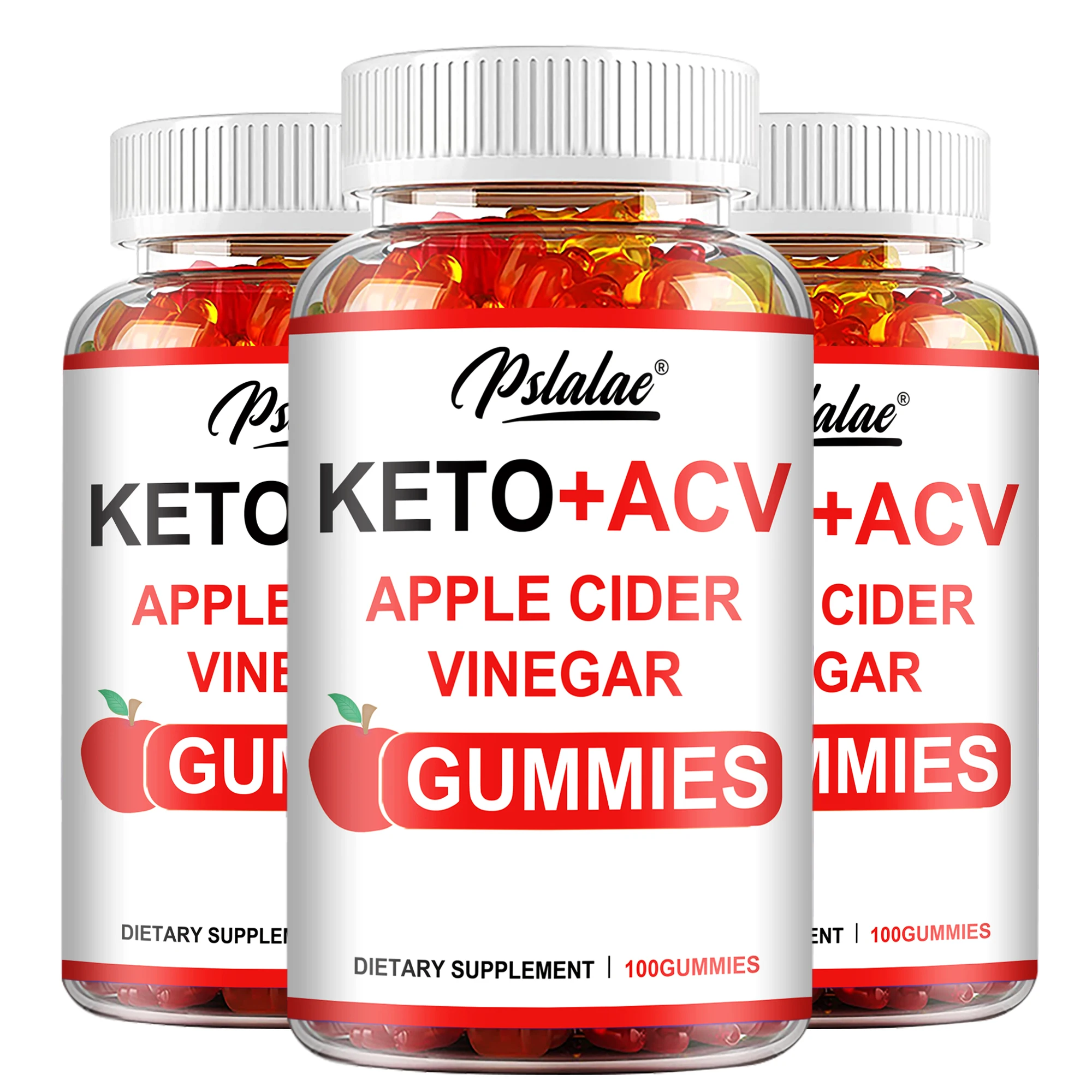 Keto Acv Gummis-gesundes Gewichts management, beschleunigte Fett verbrennung, Haut aufhellung-100 Gummis