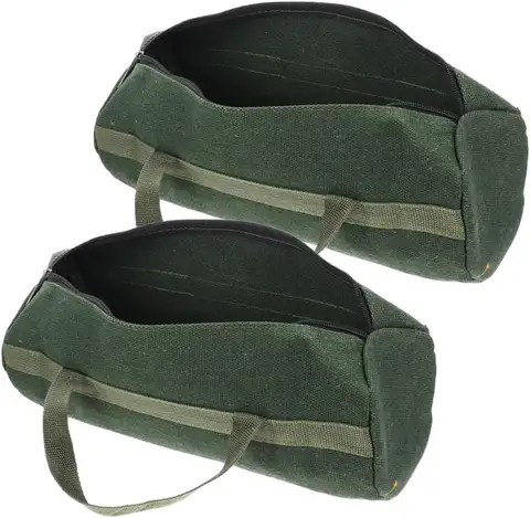 टूल बैग कैनवास यूटिलिटी टोट टूल ऑर्गनाइज़र चौड़े मुंह वाला वाटरप्रूफ़ बहुमुखी हैंडबैग इलेक्ट्रीशियन कारपेंटर प्रोफेशनल के लिए 10 best sales कैनवास टूल बैग - №1