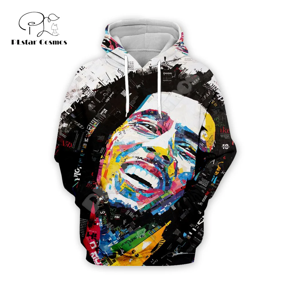 NewFashion Bob Marley Reggae Musician Rastafari Lion Tattoo Vintage 3DPrint Men/Women Pullover Harajuku Casual Jacket Hoodies 16