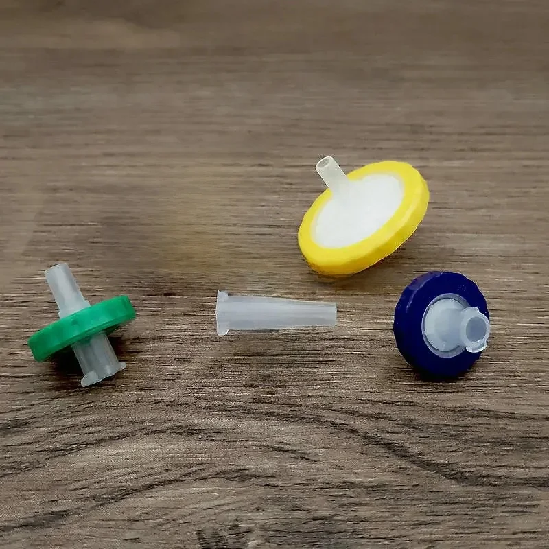 25 sztuk/partia 13mm/25mm (zdura 0.22/0.45/0.8um) jednorazowy filtr strzykawkowy filtr igłowy z membraną filtra nylonowego/PES/BT/PTFE — zdjęcie produktu 7