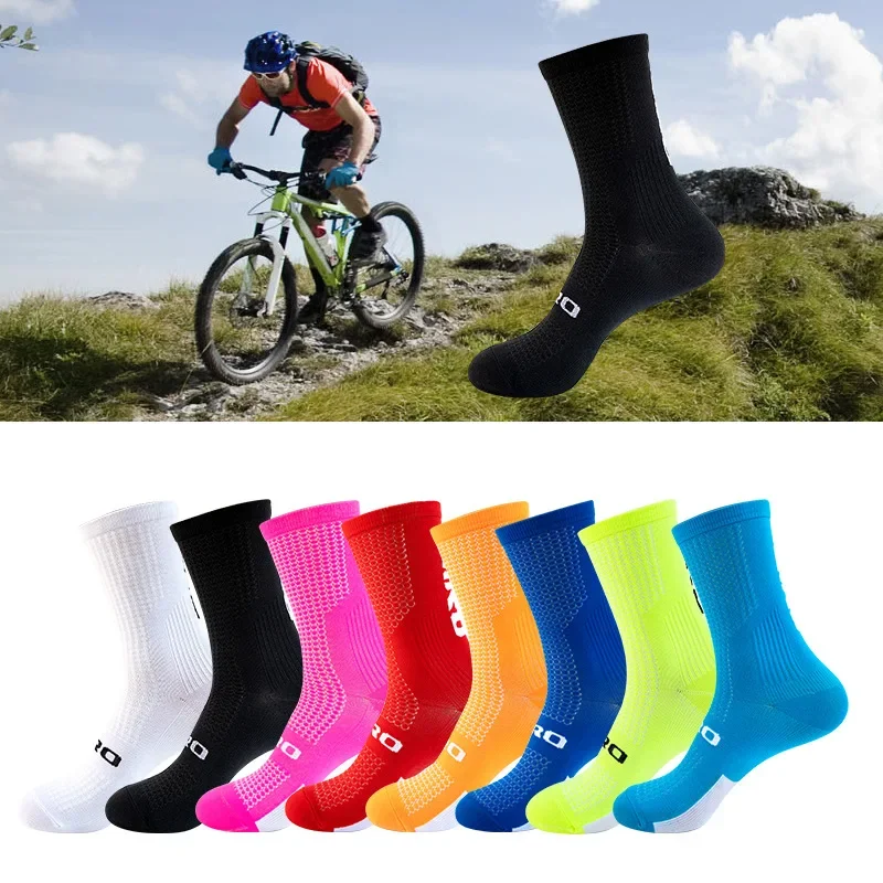 AliExpress GIRO/ Professional Cycling Socks Compression Socks Breathable Men's And Women's Sports Running