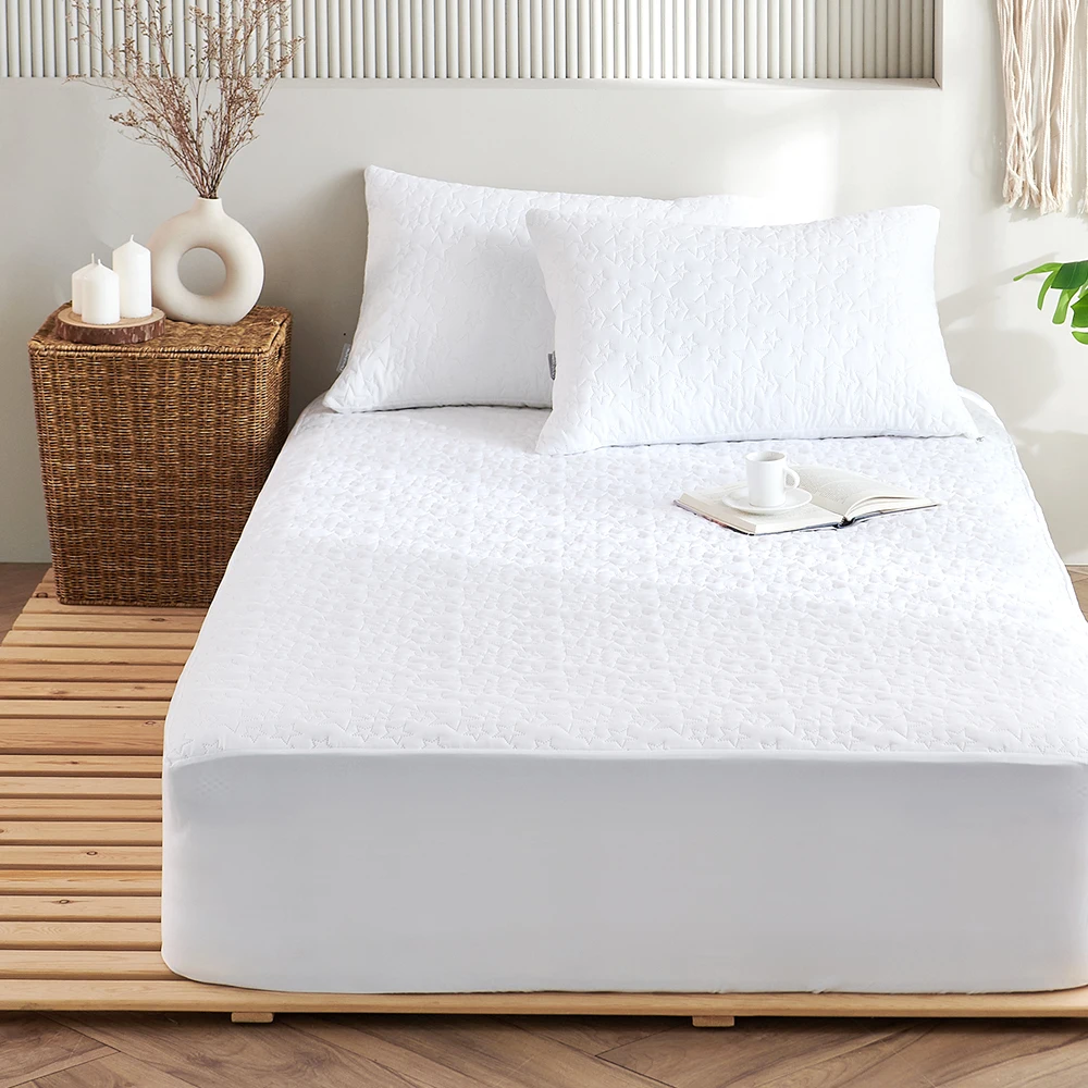 غطاء مرتبة مبطن مريح للفصول الأربعة من Desinew مضاد للبكتيريا مقاس S، Ss، Q 6 ألوان #6