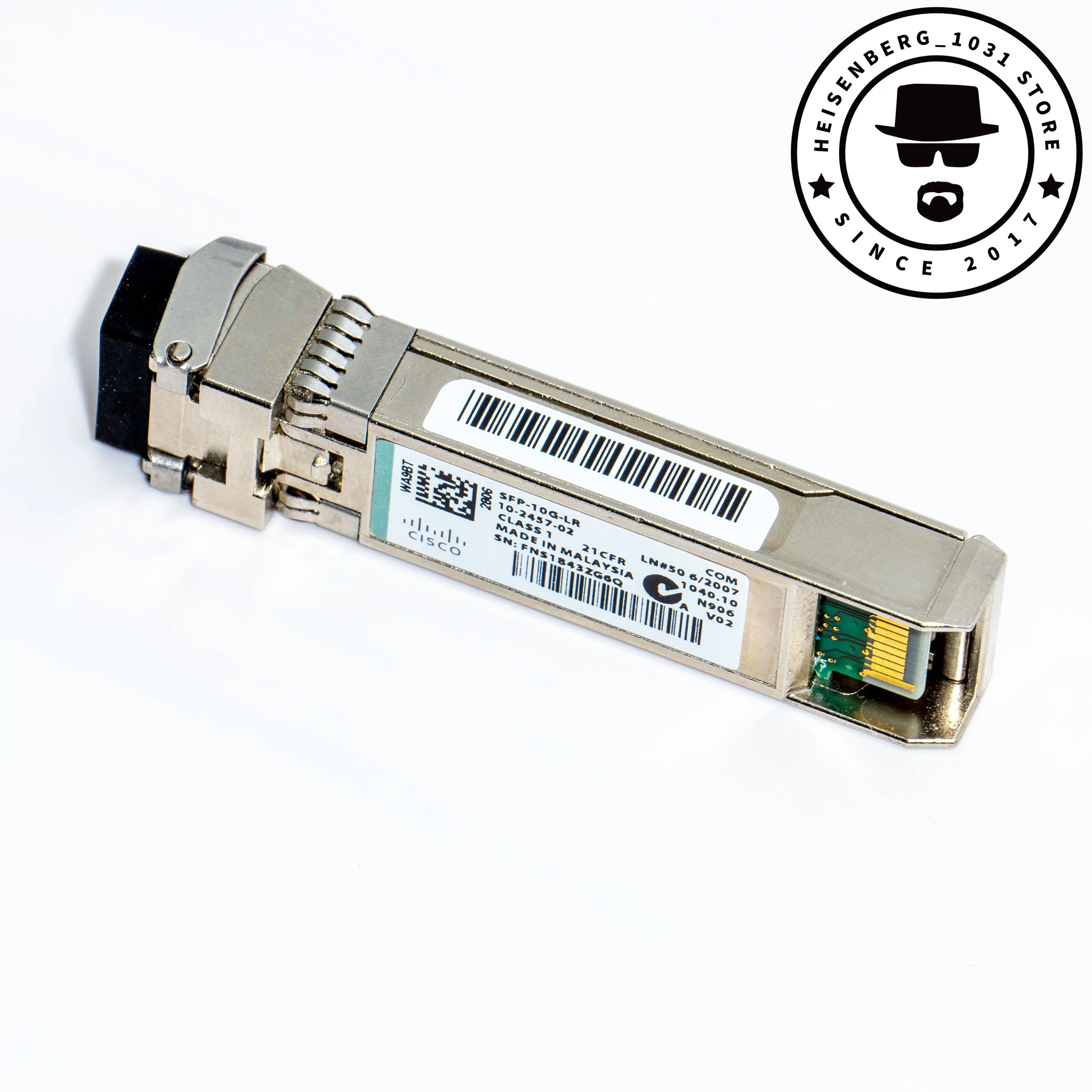 Cisco SFP-10G-LR 10-2457-02 10GBase-LR SFP+ Optic Transceiver Module 10Gbps 1310nm LR