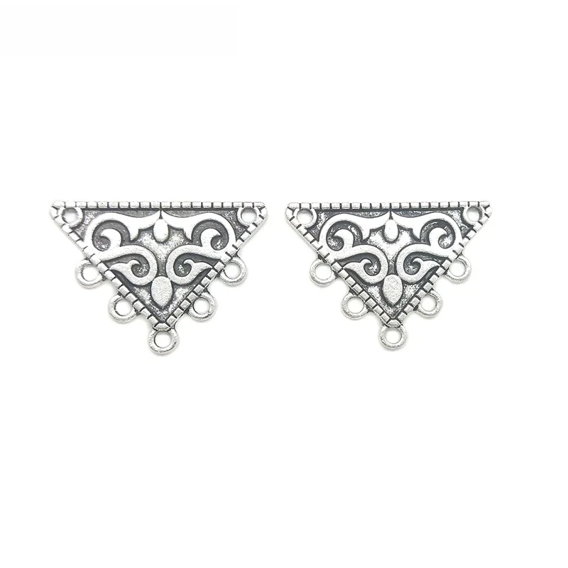 Nowa Moda 23*33mm 6 sztuk/worek Złącza z Porowatego Stopu Cynku, Zawieszki, Łączniki do Samodzielnego Wyrobu Naszyjników, Kolczyków, Ręcznie Robionej Biżuterii — zdjęcie 2