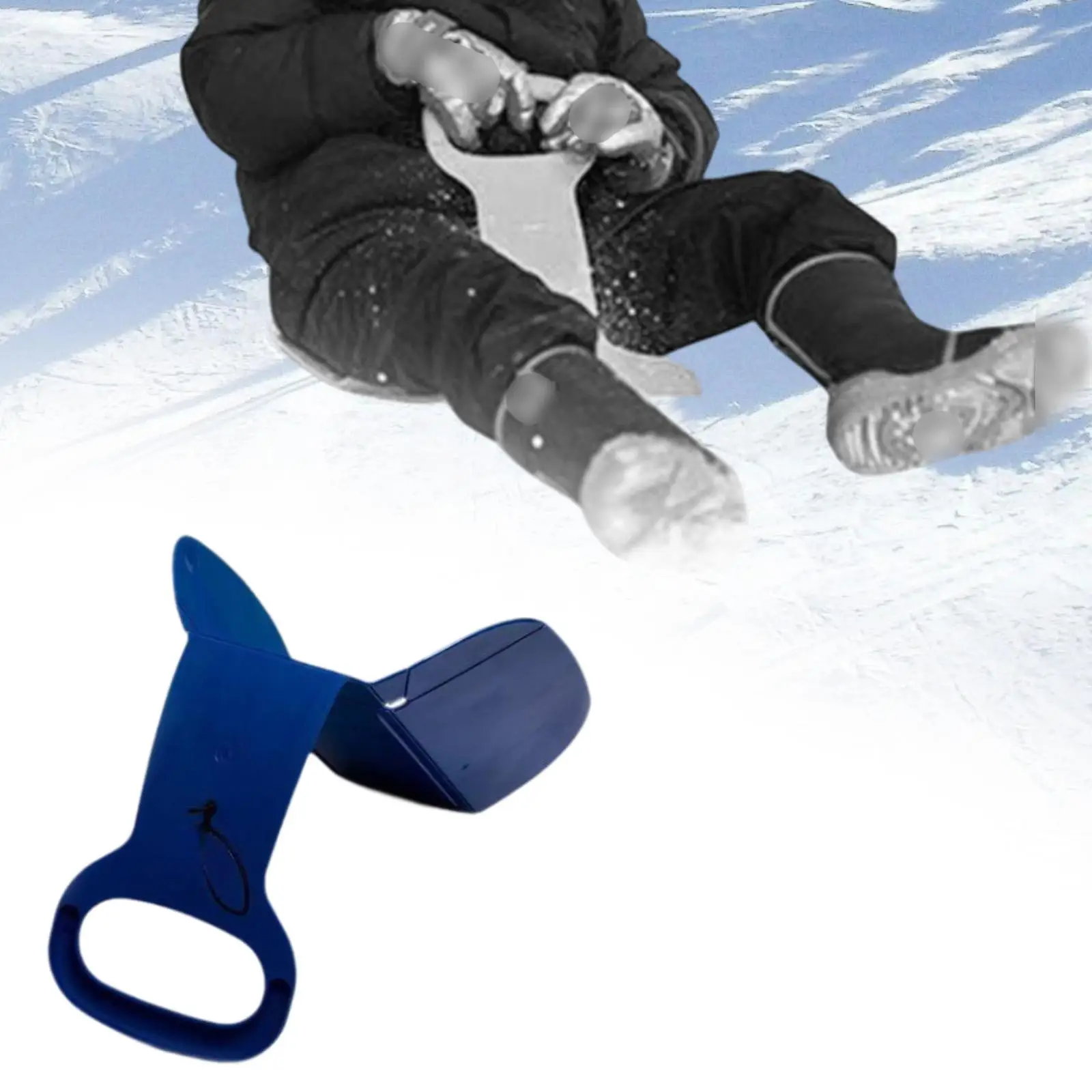 

Snow Sled Toboggan Sled Gift Grass Sliding Sled Outdoor Sports Snow Sledge Practical Snow Sledding Sand Sled for Kids Adults