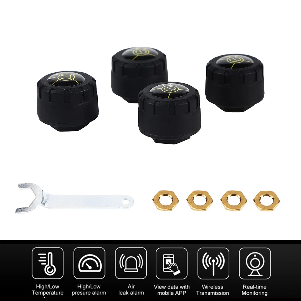 System czujnik ciśnienia pociągnięcia samochodu Bluetooth TPMS motocykl pull czujnik ciśnienia bezprzewodowy czujnik ciśnienia