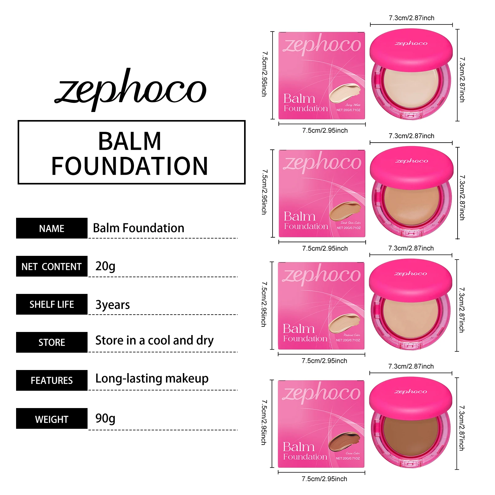 4 cores hidratante rosto corretivo fundação bálsamo controle de óleo alta cobertura fosco bb creme poros invisíveis base duradoura