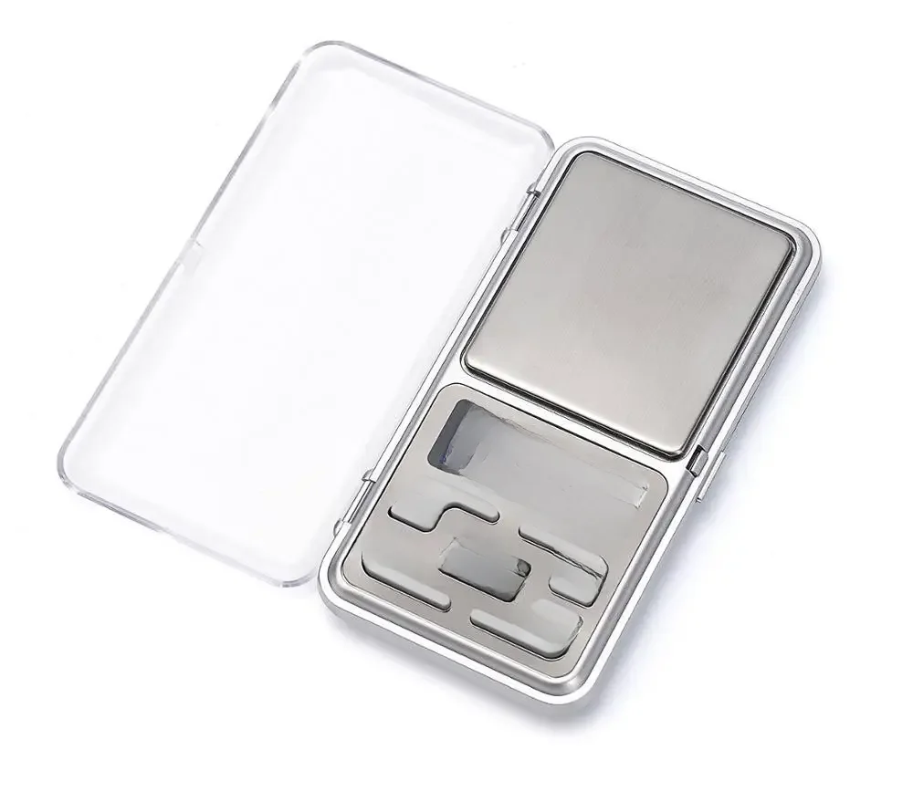 Mini Escala de Precisão Digitalpara Jóias de Ouro, Escala de Bolso, Balanças Eletrônicas, Precisão,