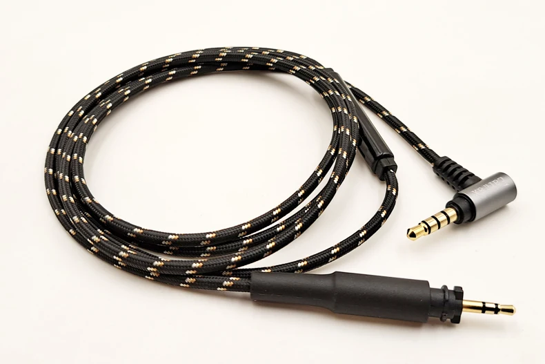 Новинка! Нейлоновый аудиокабель с микрофоном для наушников Shure SRH840A SRH440A