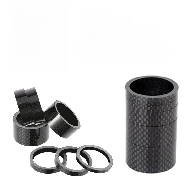 AliExpress Bicycle Headset Spacer Carbon Fiber Washer 28.6mm 1-/8" MTB Road Bike Fork Stem Tube Spacer Ultra