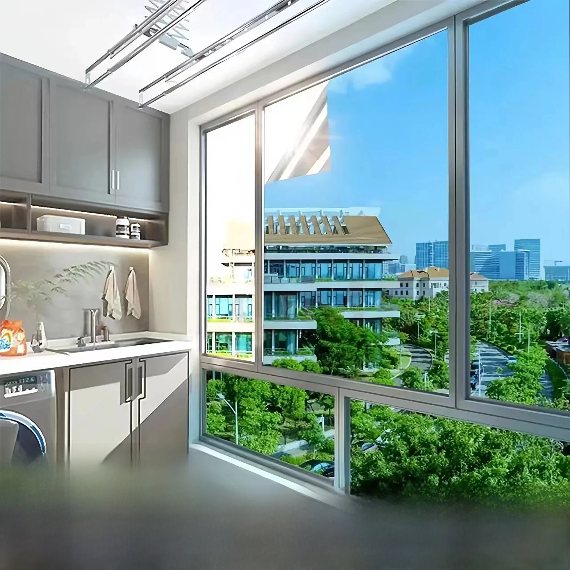 Film de fenêtre miroir unidirectionnel de grande taille, anti-regard, protection solaire, autocollant en verre de protection UV, film de fenêtre auto-adhésif