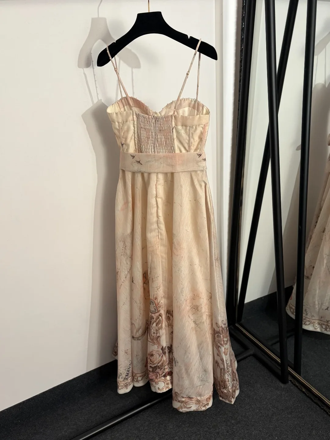 

2026 Women's Summer New Gentle Style Elegant Cami Maxi Dress ZX88132