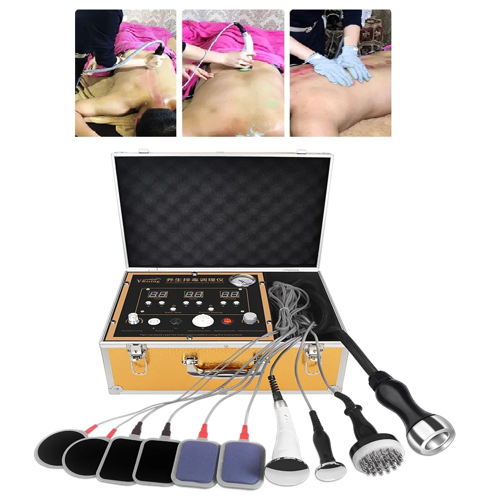 DDS китайский массаж Нервный импульсный резонансный терапевтический массажер домашняя физиотерапия Частотный массажер биорезонансный электрический массаж