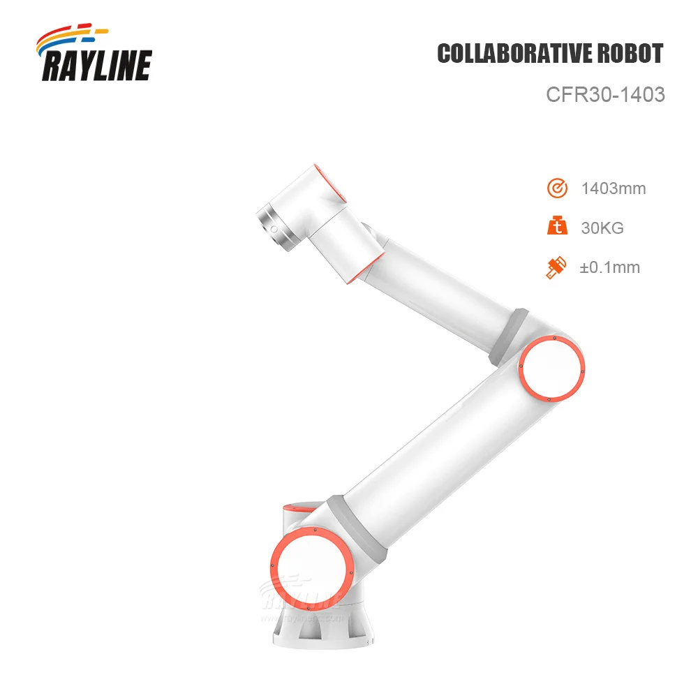 Six-axis Collaborative Robotic Arm with Drag-and-teach Programming for Welding Loading/Unloading Handling