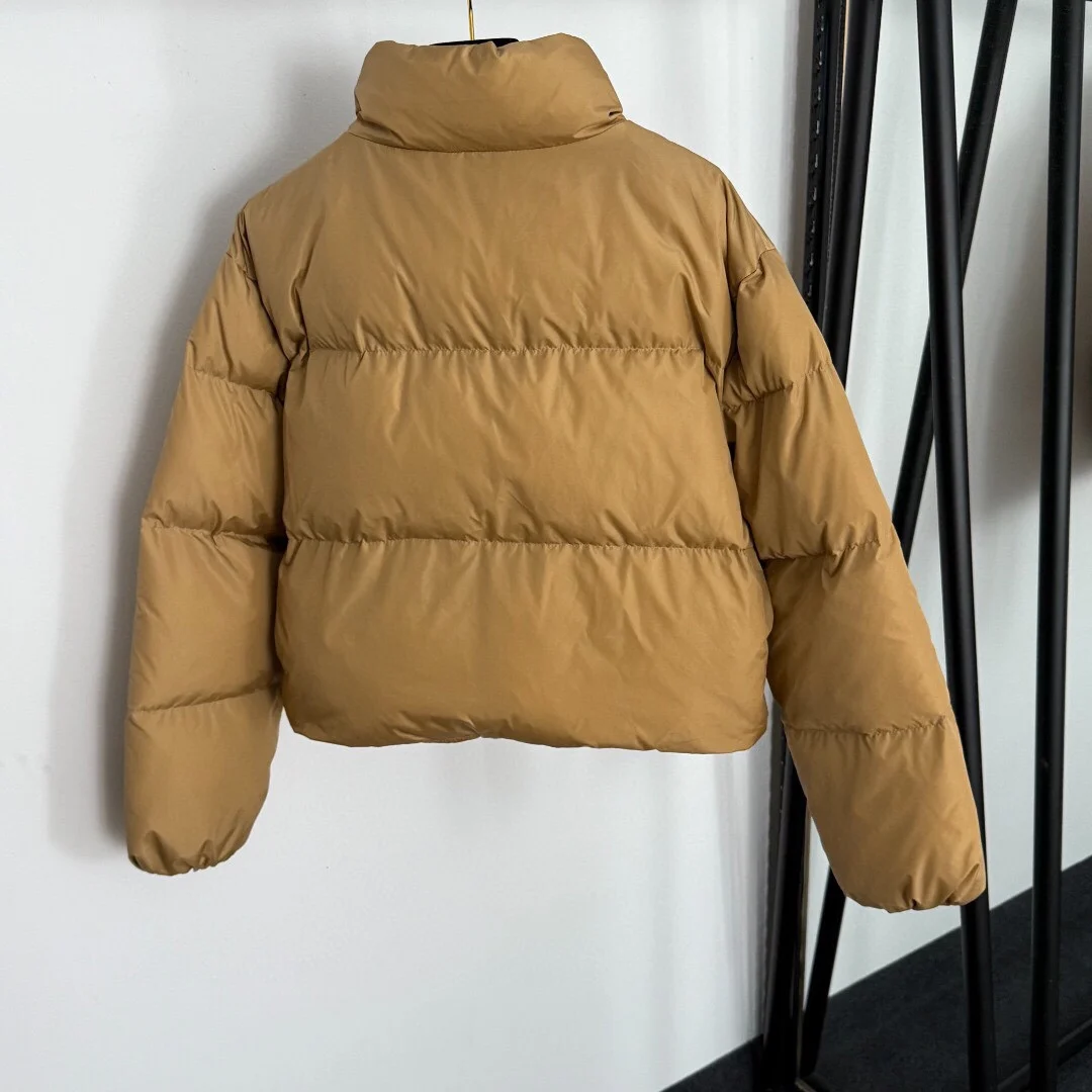 

Новинка 2025, осенне-зимняя короткая женская одежда с хлопковой подкладкой, короткое пальто с длинными рукавами и шнурком на талии, теплая одежда для хлеба