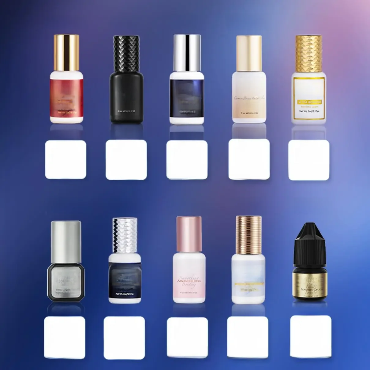 Gollee 5ml Klej do przedłużania rzęs 0,5 sekundy Szybkoschnący Klej do przedłużania rzęs Gollee Super Bonder Eyelash Glue Primer — zdjęcie 2