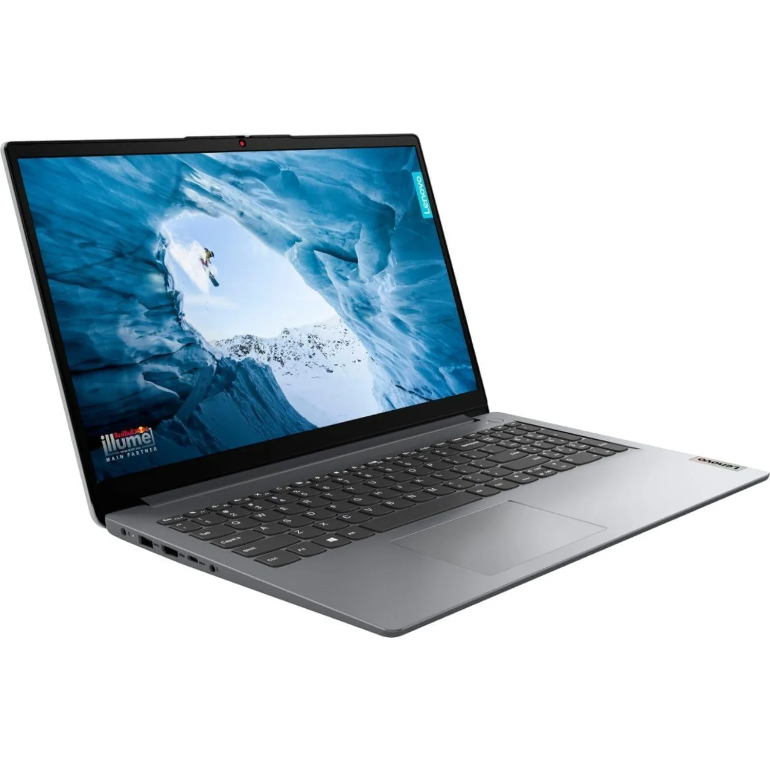 Ноутбук Lenovo IdeaPad 1, 15,6 дюйма, AMD Ryzen 5 5500U,40 ГБ ОЗУ, флэш-накопитель, Windows 11 Home, облачный серый