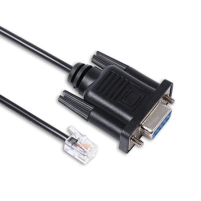 

Losmandy Gemini RS232 Serial Communication Cable 9 Pin DB9 Female to RJ22 4P4C for PC Connection to Losmandy Gemini System