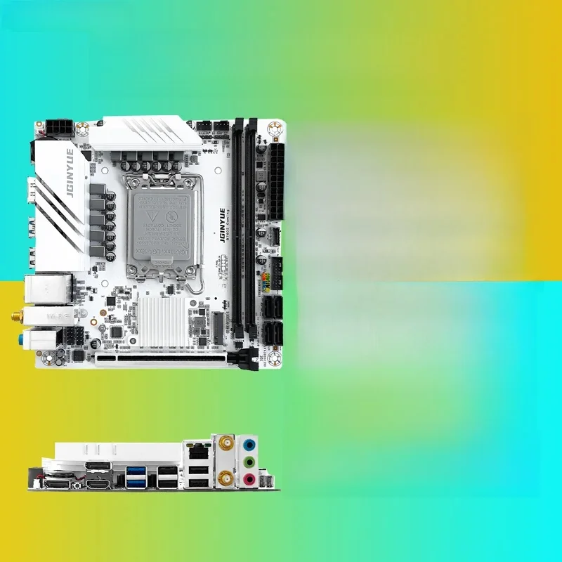 JGINYUE B760i Moederbord LGA 1700 Ondersteuning Intel Core 12e 13e DDR4 3200 mhz RAM Nieuwste mini itx B760i-GAMING - afbeelding 2