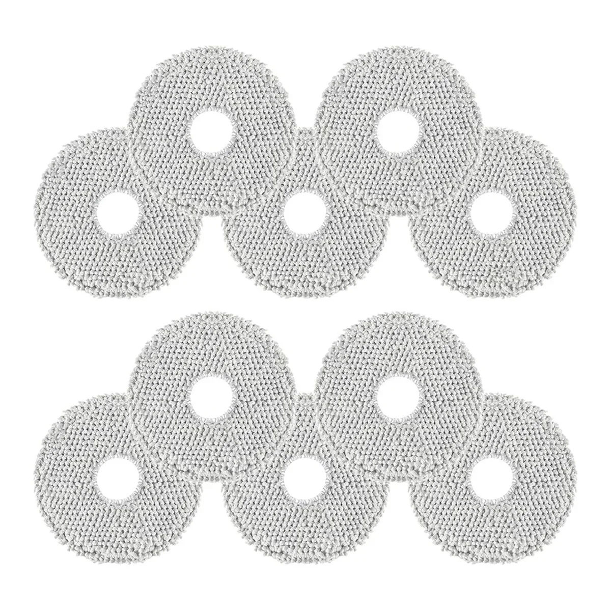 Pack de 10 serpillières lavables pour robot aspirateur Dreame, modèles L10s Ultra/L10s Pro Ultra/L20 Ultra/L10s Pro Ultra Heat/Xiaomi X10 +