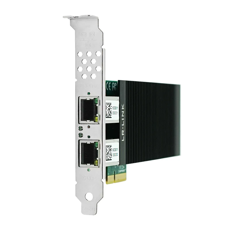 Imagem -05 - Lr-link 2002pt-poe 802.3at Gige Cartão de Interface Gigabit Ethernet Poe Mais Quadro Grabber Nic Pci-express 2xrj45 Intel I350