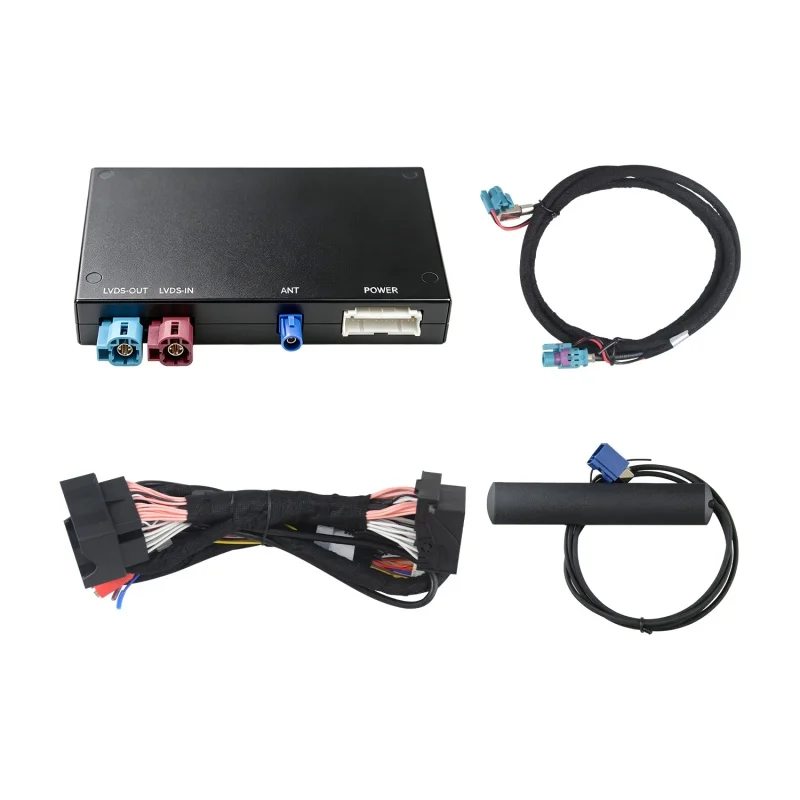 EASYGUARD Plug Play Wireless Carplay Android Auto Decoder Carplay Box Fit for BMW 3 Series E90 E91 E92 E93 5 Series E60 E61 X5